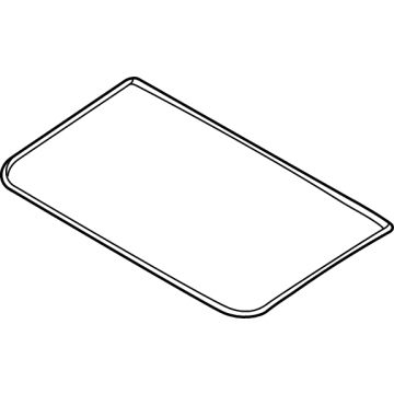 Nissan 91214-6RA0A WEATHERSTRIP-GLASS, FRONT
