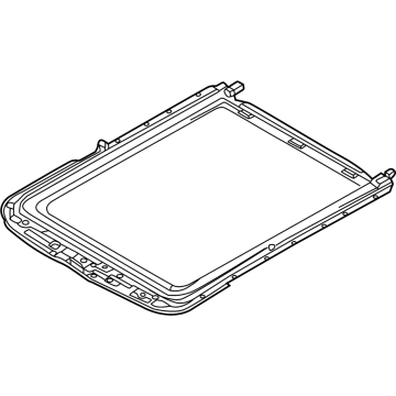 Nissan 91306-5MP1A RAIL COMPL-SUNROOF
