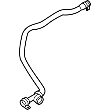 BMW 17-12-8-678-497 COOLANT RETURN LINE