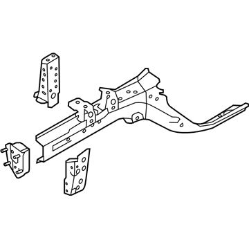 Nissan G5111-3ANMA Member-Side, Front LH