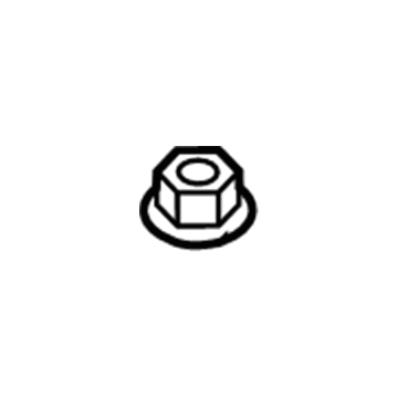 Kia 1338612007K Nut-Flange