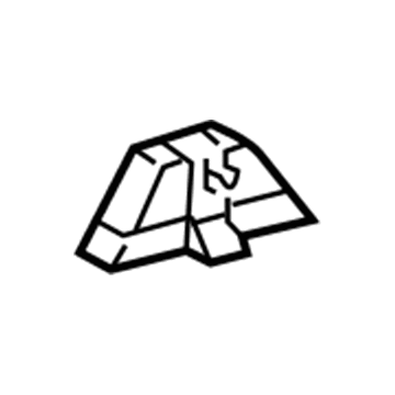 Toyota 52115-0C010 Bumper Cover Side Support