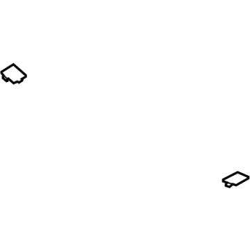 Ford LJ8Z-58672A40-AB PLATE - GATE RETAINING