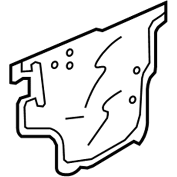 Honda 72321-SJC-A00 Seal, R. FR. Door Hole