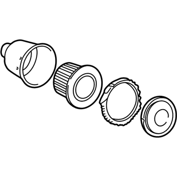 Ford XC2Z9600AAB Air Cleaner Assembly