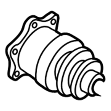Nissan 39741-7S026 Repair Kit-Dust B00T, Inner