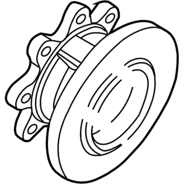 Mopar 68138150AB HUB-WHEEL HOUSE