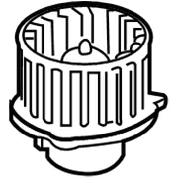 Hyundai 97113-2E300 Motor & Fan Assembly-A/C Blower