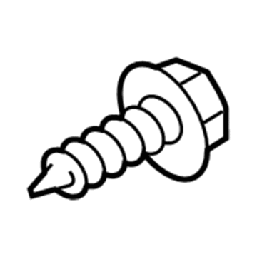 BMW 07-11-9-904-265 Screw, Self Tapping