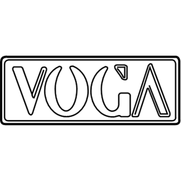 Ford 8E6Z-1742528-A Nameplate