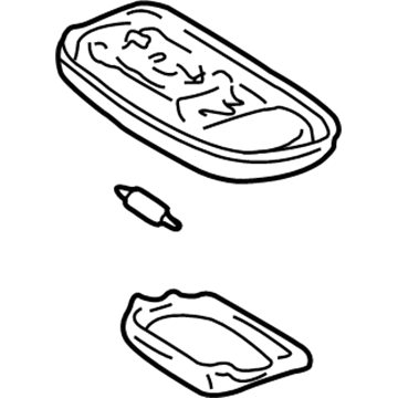Toyota 81240-02030-B3 Dome Lamp Assembly