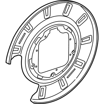 GM 22775568 Backing Plate