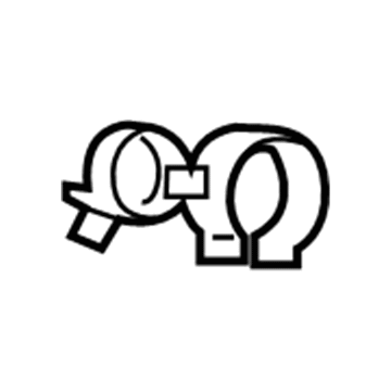 GM 20893316 Vent Hose Clip