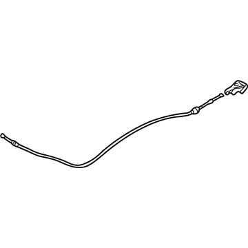Infiniti 65621-0W01A Hood Lock Control Cable Assembly