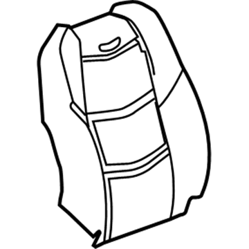 GM 84017534 Seat Back Cover
