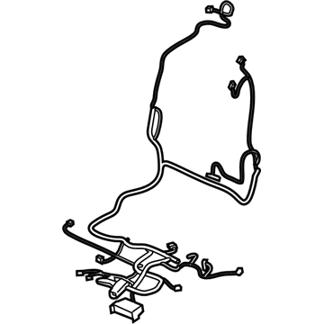 BMW 61-12-5-A75-AD8 WIRING HARNESS SEAT LEFT