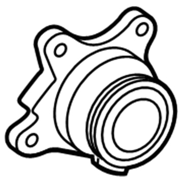 Lexus 42450-60050 Rear Axle Hub & Bearing Assembly, Right
