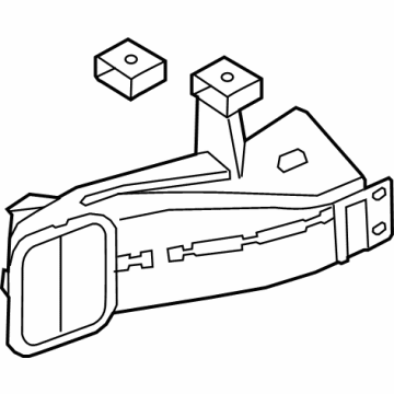BMW 13-71-8-635-093 Intake Duct