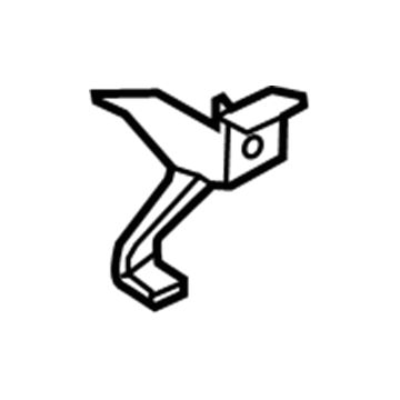 BMW 51-45-9-391-885 BRACKET, TRIM, FOOTWELL ON D