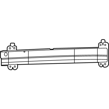 Mopar 68455839AA BEAM-FRONT BUMPER