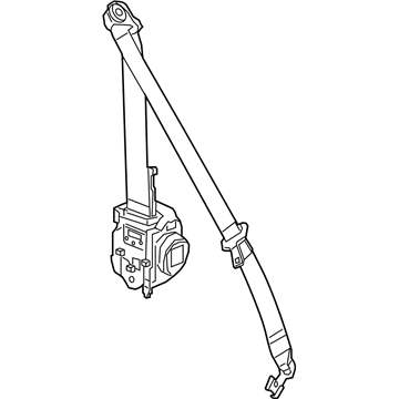 GM 84496830 Lap & Shoulder Belt