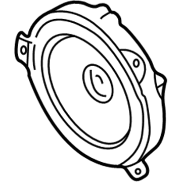 BMW 65-13-8-368-238 Bass Loudspeaker Hifi System
