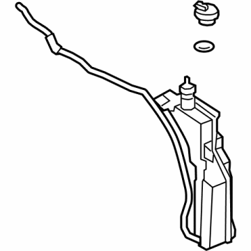 Kia 25430D2000 Radiator Reservoir Assembly