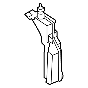 Kia 25431B1001 Radiator Reservoir Assembly