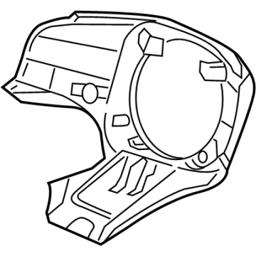 Honda 78518-TR0-C21ZA Cover, Body (Graphite Black)