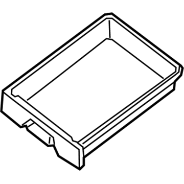 Nissan 87390-1PA0A Drawer Assy-Front Seat