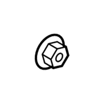 Ford -W717083-S442 Spring Retainer Nut