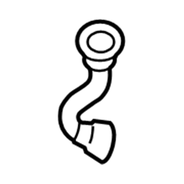 BMW 51-17-7-300-962 Water Outlet Hose Right