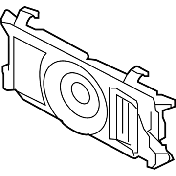 Nissan 28170-1FC1B Subwoofer Box