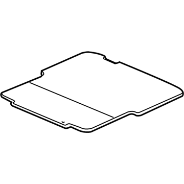 Honda 84521-SDA-A00ZA Lid, Spare Tire *NH85L* (GRAY ELEVEN)