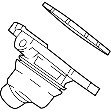BMW 11-51-8-516-206 Thermostat Housing