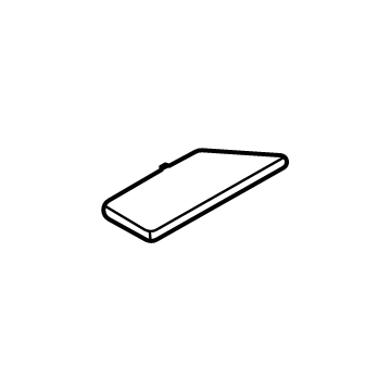 Kia 857C1P2000WK TRAY ASSY-LUGGAGE SI
