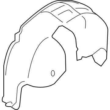 Nissan 76748-5SA0A Protector-Rear Wheel House, RH
