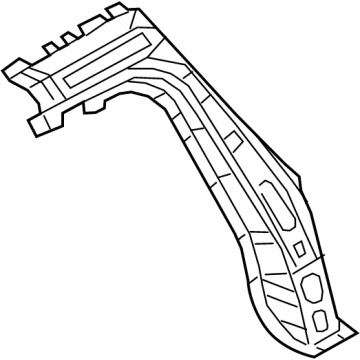 Nissan G6666-3NFMA Reinforce-Rear Pillar, Inner RH