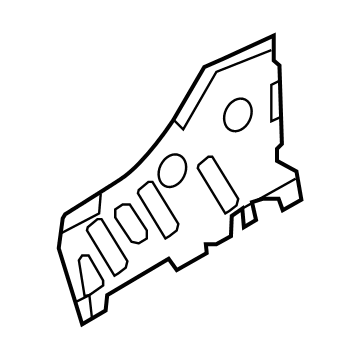 Nissan 76716-3NF0A Extension-Rear Wheel House Outer, RH
