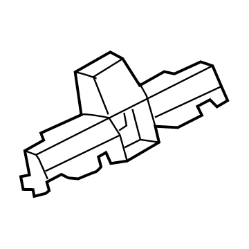 Nissan 96252-6HW0A BRACKET-REAR LICENCE PLATE LAMP