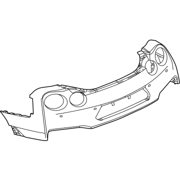 Nissan HEM22-6HW0H FASCIA-REAR BUMPER