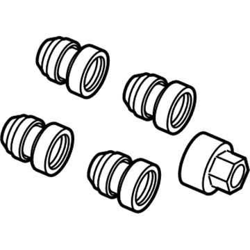 Ford HK2Z-1A043-A NUT - WHEEL