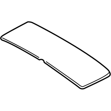 Kia 0K30A68017B Insulator-Roof, Front