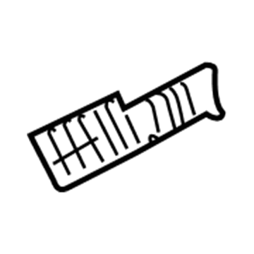 Kia 0K32A6803LA Rib-TURBOCHANGER A, LH