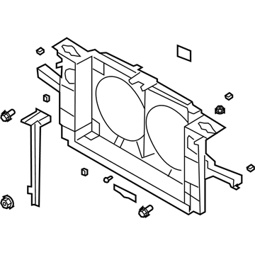 Infiniti 62501-JK05A Support-Core R