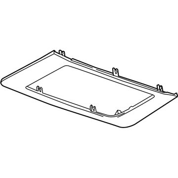 GM 13279888 Lamp Bezel