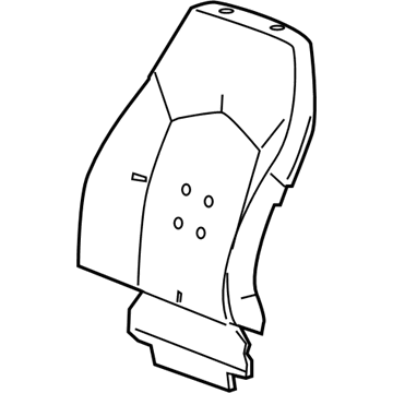 GM 22758828 Seat Back Pad