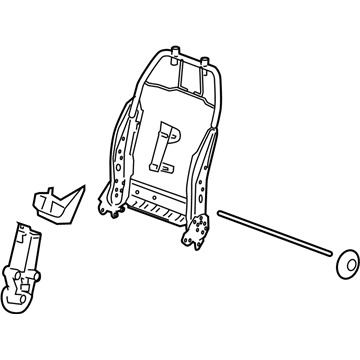 GM 25807063 Seat Back Frame