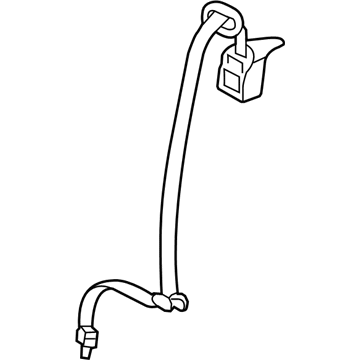 Hyundai 89820-2D500-OH 2Nd Rear Right Seat Belt Assembly