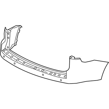 GM 23350828 Bumper Cover